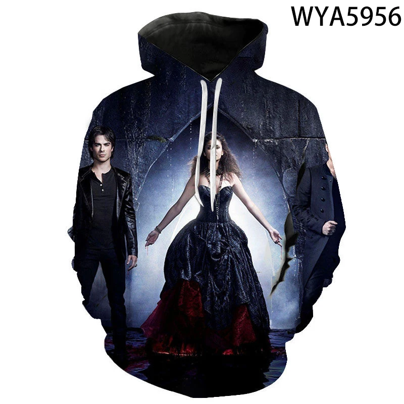 The Vampire Diaries 3D Printed Hoodies Men Women Children Cool Sweatshirts Fashion Casual Pullover Boy Girl Kids Streetwear Tops
The Vampire Diaries 3D Printed Hoodies Men Women Children Cool Sweatshirts Fashion Casual Pullover Boy Girl Kids Streetwear Tops