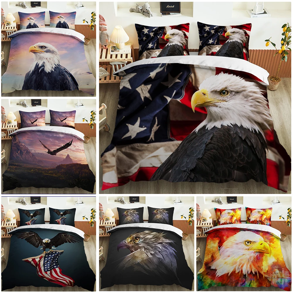 2021 удобный комплект постельного белья серии Eagle, пододеяльник и наволочки с 3D принтом, очень большие размеры
2021 удобный комплект постельного белья серии Eagle, пододеяльник и наволочки с 3D принтом, очень большие размеры