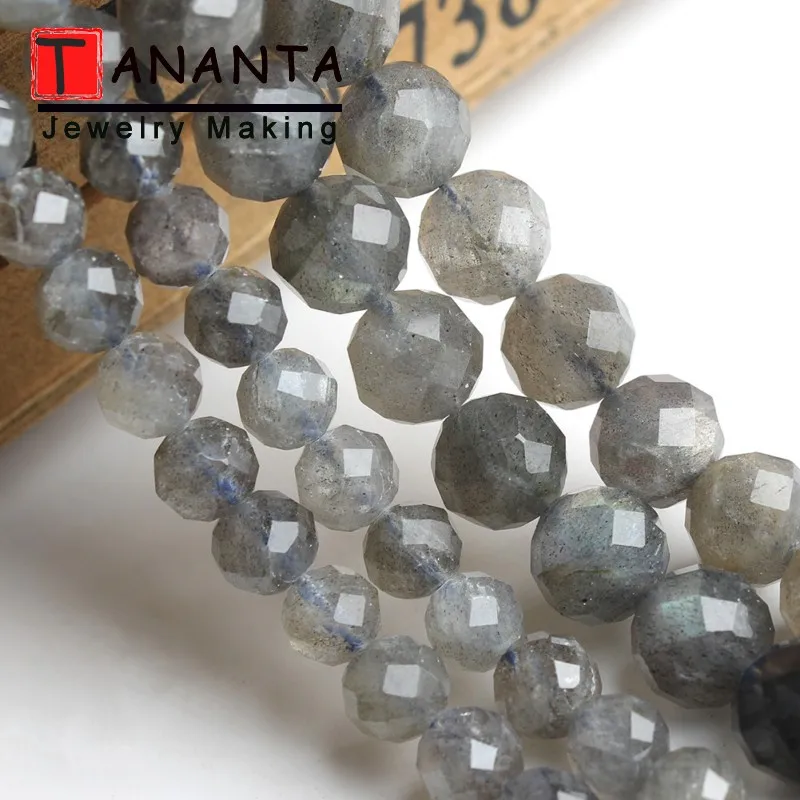 7.5 Inch Natural Faceted Grey Labradorite Stone Beads Round Loose Spacer Beads For Jewelry Making DIY Bracelets Necklace 6mm/8mm
7.5 Inch Natural Faceted Grey Labradorite Stone Beads Round Loose Spacer Beads For Jewelry Making DIY Bracelets Necklace 6mm/8mm