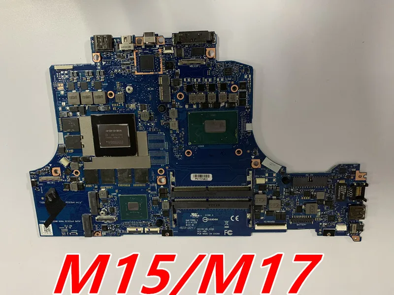 FOR Dell Alienware m15 15" Motherboard sr3yy i7-8750h rtx2060 6g CN-0900DH 900DH 0900DH ORION MB N18E REV A00 works perfectly
FOR Dell Alienware m15 15" Motherboard sr3yy i7-8750h rtx2060 6g CN-0900DH 900DH 0900DH ORION MB N18E REV A00 works perfectly