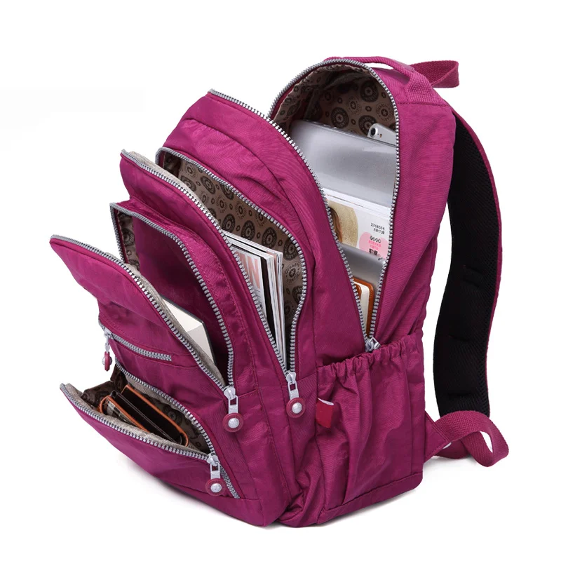 Teenage girls' schoolbag, nylon women's bag, raincoat, leisure, laptop, 2021
Teenage girls' schoolbag, nylon women's bag, raincoat, leisure, laptop, 2021