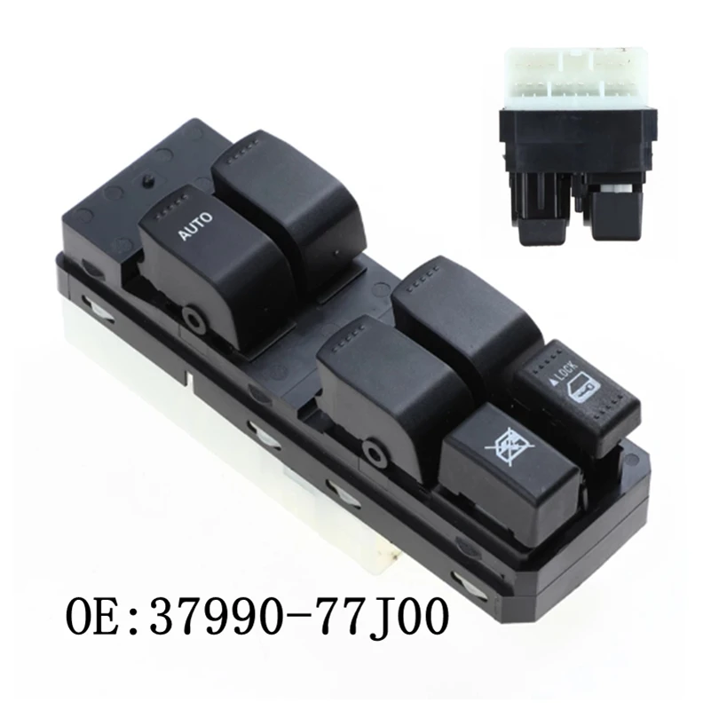 Car Lifter Switch 3799077J00 37990-77J00 Fit For Suzuki SX4 Electric Power Window Master Control Button High Quality
Car Lifter Switch 3799077J00 37990-77J00 Fit For Suzuki SX4 Electric Power Window Master Control Button High Quality