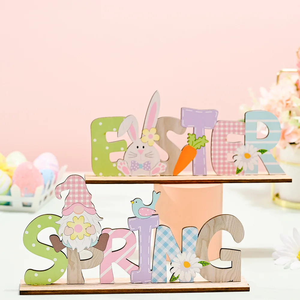 Happy Easter Decoration Easter Spring Wooden Ornament Rabbit Eggs Bunny Carrot Wood Desk Craft Easter Decor For Home Kids Gifts
Happy Easter Decoration Easter Spring Wooden Ornament Rabbit Eggs Bunny Carrot Wood Desk Craft Easter Decor For Home Kids Gifts