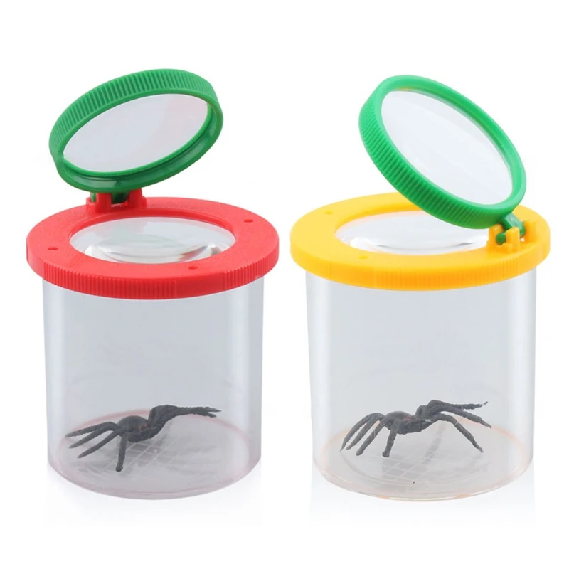 Biology Magnifier Toy w/ Bug Container for Activity Center Science Nature Equipment Teaching Aid for Kids Observation
Biology Magnifier Toy w/ Bug Container for Activity Center Science Nature Equipment Teaching Aid for Kids Observation