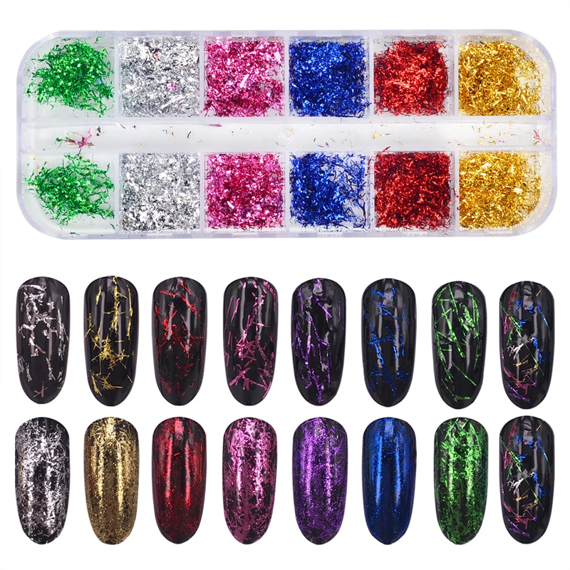 Mirror Nails Foil Wire Nail Art Decorations Glitter Flakes Metal Stripe Line for Manicure UV Gel
Mirror Nails Foil Wire Nail Art Decorations Glitter Flakes Metal Stripe Line for Manicure UV Gel