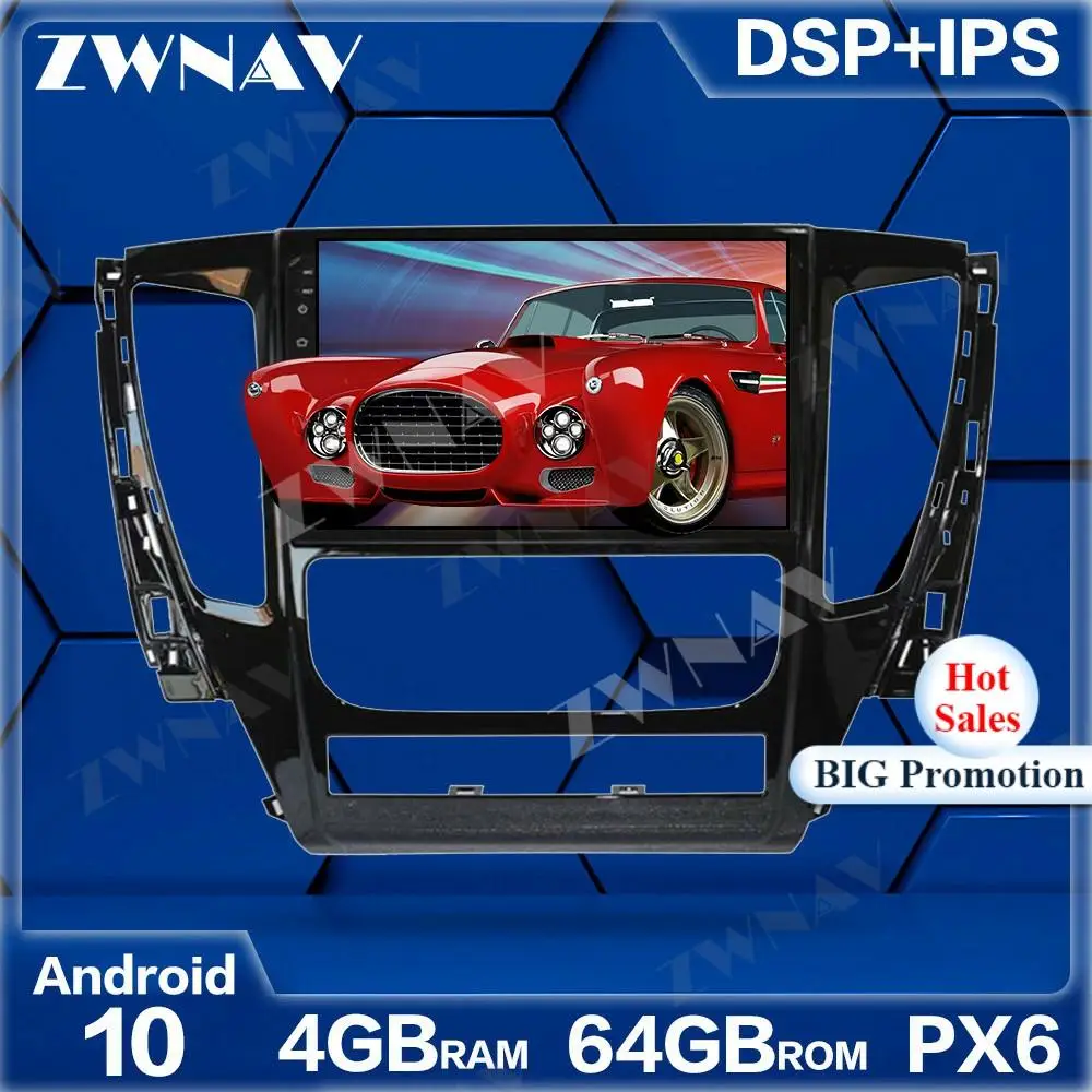 Автомобильный мультимедийный плеер PX6 4 + 64 ГБ Android 10,0 для Mitsubishi Pajero 2016-2018 Navi Radio navi stereo IPS с сенсорным экраном
Автомобильный мультимедийный плеер PX6 4 + 64 ГБ Android 10,0 для Mitsubishi Pajero 2016-2018 Navi Radio navi stereo IPS с сенсорным экраном