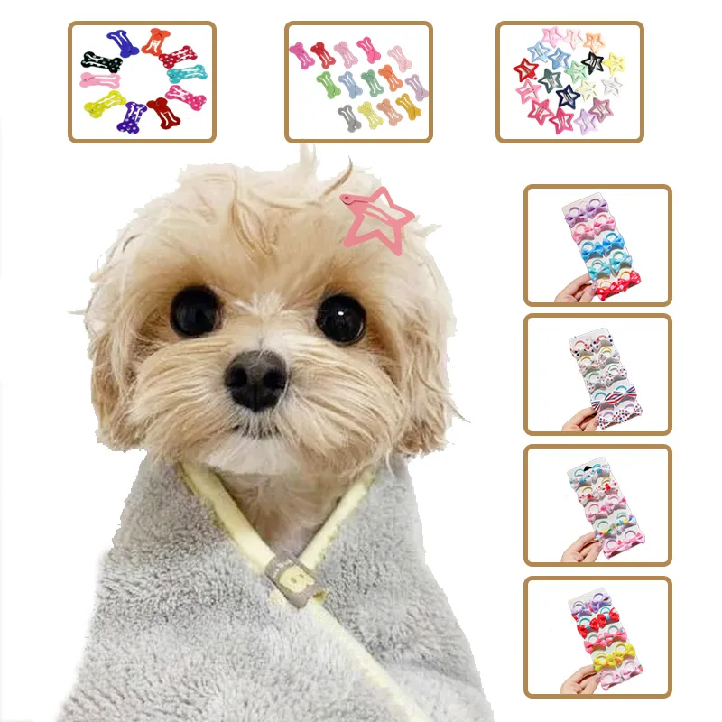 10PSC/Lot Cute Pet Dog Cat Hair Clip Puppy Hairpin Yorkshire Rabbit Bows Rubber Bands Small Dogs Hair Grooming Accessories Perro
10PSC/Lot Cute Pet Dog Cat Hair Clip Puppy Hairpin Yorkshire Rabbit Bows Rubber Bands Small Dogs Hair Grooming Accessories Perro