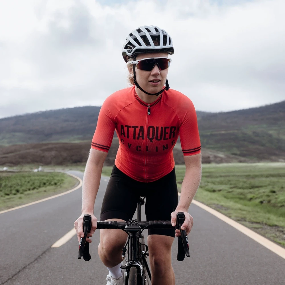 2021 Attaquer Women Clothes Short Sleeve Cycling Jersey Bicycle Clothing MTB Bike Jersey Ropa Ciclismo Breathable Sweatshirt
2021 Attaquer Women Clothes Short Sleeve Cycling Jersey Bicycle Clothing MTB Bike Jersey Ropa Ciclismo Breathable Sweatshirt