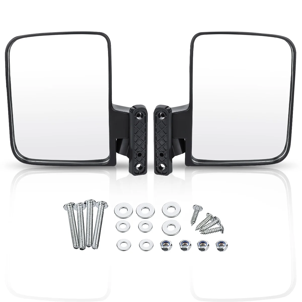 Cart Side View Car Mirror Universal Folding Side View Mirrors Flexible Adjustment For Golf Club Car For EZGO For Yamaha Zone Car
Cart Side View Car Mirror Universal Folding Side View Mirrors Flexible Adjustment For Golf Club Car For EZGO For Yamaha Zone Car
