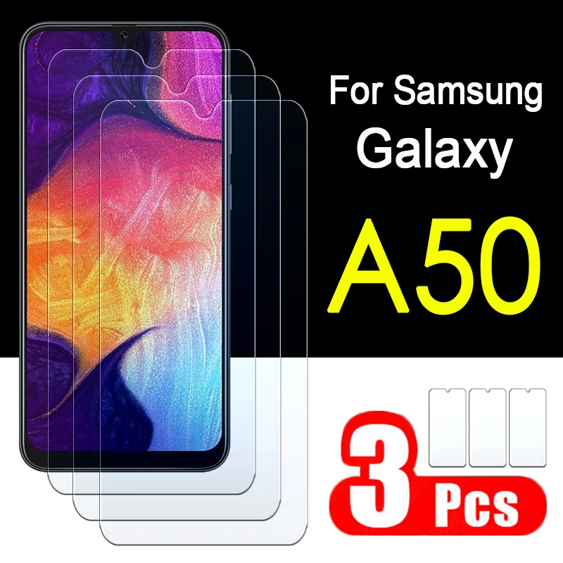 Защитное стекло для samsung galaxy a50 A 50 50A sam тремп лист glaxay бронированная защита экрана