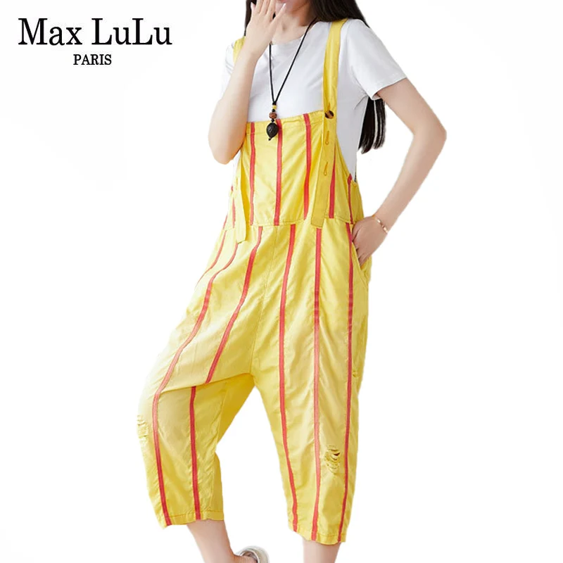 Женские рваные джинсы Max LuLu, дизайнерские весенние брюки в Корейском стиле с принтом, женские полосатые рваные джинсы, женские брюки большог...
Женские рваные джинсы Max LuLu, дизайнерские весенние брюки в Корейском стиле с принтом, женские полосатые рваные джинсы, женские брюки большог...