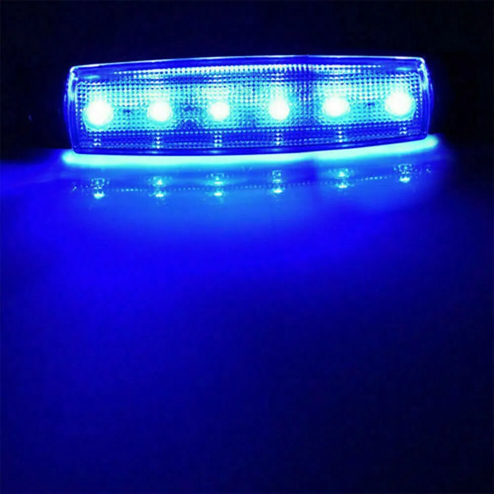 12 Pcs Boat Deck Lights 12V-24VDC 75mm X 20mm X 5mm Blue PC Lens ABS Housing Stern Transom Lights
12 Pcs Boat Deck Lights 12V-24VDC 75mm X 20mm X 5mm Blue PC Lens ABS Housing Stern Transom Lights