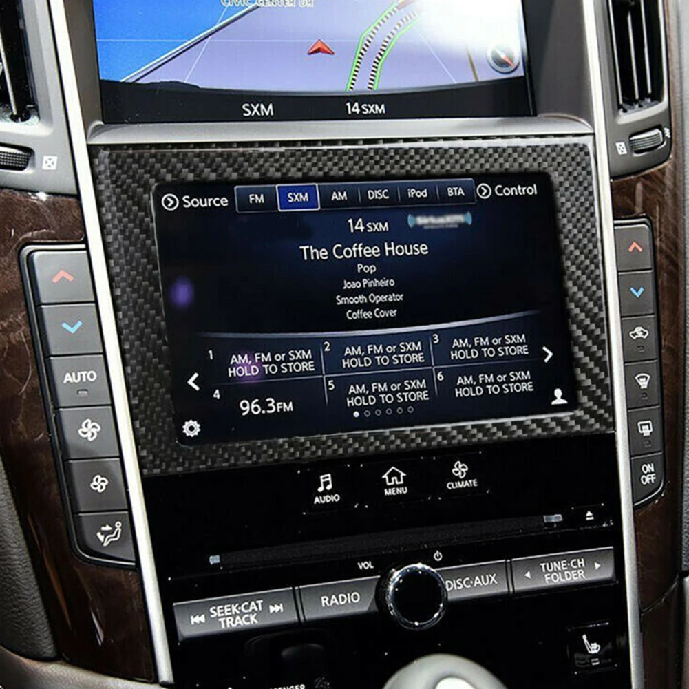Автомобильная интерьерная консоль из углеродного волокна, крышка GPS-навигатора, отделка, наклейка, рамка для Infiniti Q50, Q60, 2014, 2015, 2016, 2017, 2018, 2019
Автомобильная интерьерная консоль из углеродного волокна, крышка GPS-навигатора, отделка, наклейка, рамка для Infiniti Q50, Q60, 2014, 2015, 2016, 2017, 2018, 2019