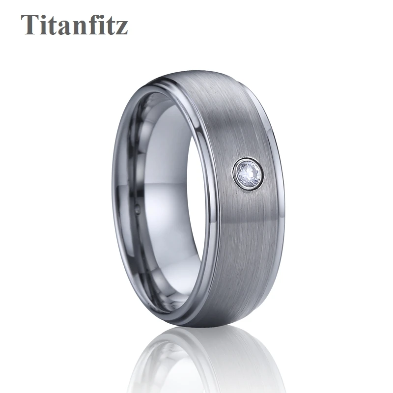 Top Quality Silver Color tungsten carbide ring men jewelry 8mm Alliances Couple wedding band finger ring with stones Wholesale
Top Quality Silver Color tungsten carbide ring men jewelry 8mm Alliances Couple wedding band finger ring with stones Wholesale
