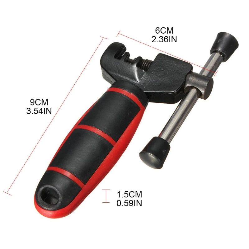 Portable Bicycle Chain Remover Install Remove Chain Breaker Splitter Chain Tool Bike Chain Splitter Cutter Multifunction
Portable Bicycle Chain Remover Install Remove Chain Breaker Splitter Chain Tool Bike Chain Splitter Cutter Multifunction