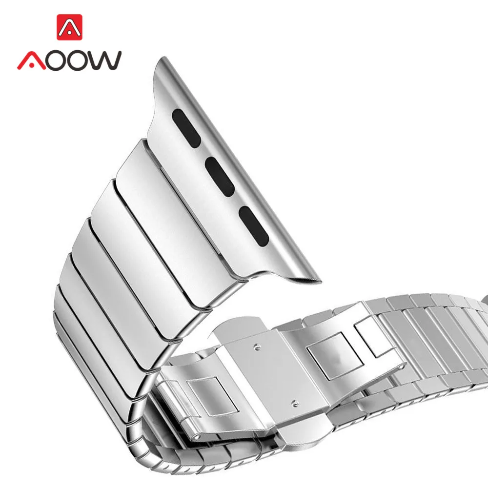 Stainless Steel Band for Apple Watch 4 5 38mm 42mm 40mm 44mm Butterfly Deployment Buckle Seamless Bracelet Strap for iwatch 3 21
Stainless Steel Band for Apple Watch 4 5 38mm 42mm 40mm 44mm Butterfly Deployment Buckle Seamless Bracelet Strap for iwatch 3 21