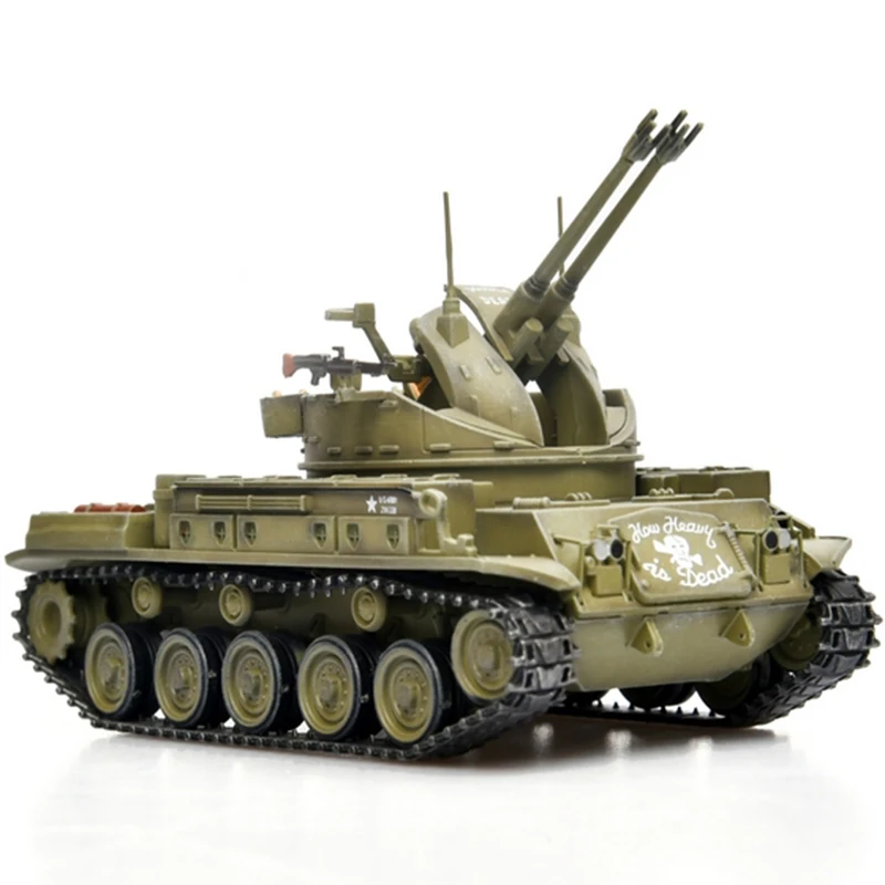 1/72 литье под давлением из сплава для американской армии M42, анти-авиационный пистолет, танк, модель военного оружия, подарок для коллекции игрушек для взрослых
1/72 литье под давлением из сплава для американской армии M42, анти-авиационный пистолет, танк, модель военного оружия, подарок для коллекции игрушек для взрослых