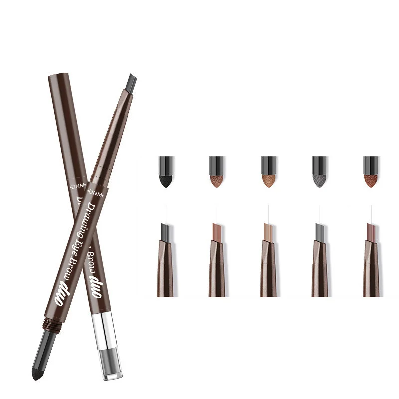 3D Double-headed Eyebrow Pencil Eyebrow Powder Waterproof Anti-sweat Automatic Rotation Foes Not Smudge Eyebrow Pencil 1 PCS
3D Double-headed Eyebrow Pencil Eyebrow Powder Waterproof Anti-sweat Automatic Rotation Foes Not Smudge Eyebrow Pencil 1 PCS
