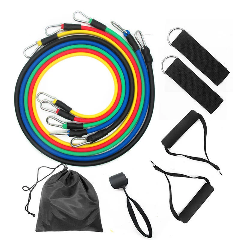 11Pcs Fitness Equipment Gym Yoga Tubes Pull Rope Training Exercis Latex Resistance Bands Rubber Elastic Bands Sports Expander
11Pcs Fitness Equipment Gym Yoga Tubes Pull Rope Training Exercis Latex Resistance Bands Rubber Elastic Bands Sports Expander
