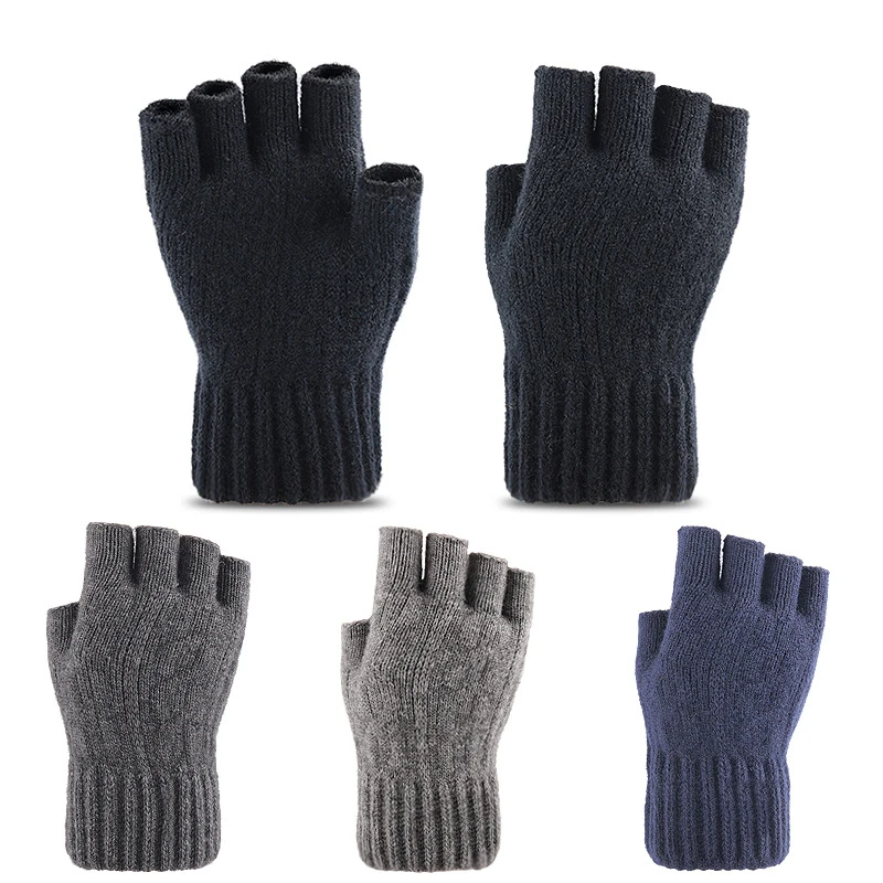 Temperament Thickened Knitted Gloves Male Autumn Winter Solid Color Stylish And Simple Touch Screen Wool Fleece Warm Gloves
Temperament Thickened Knitted Gloves Male Autumn Winter Solid Color Stylish And Simple Touch Screen Wool Fleece Warm Gloves