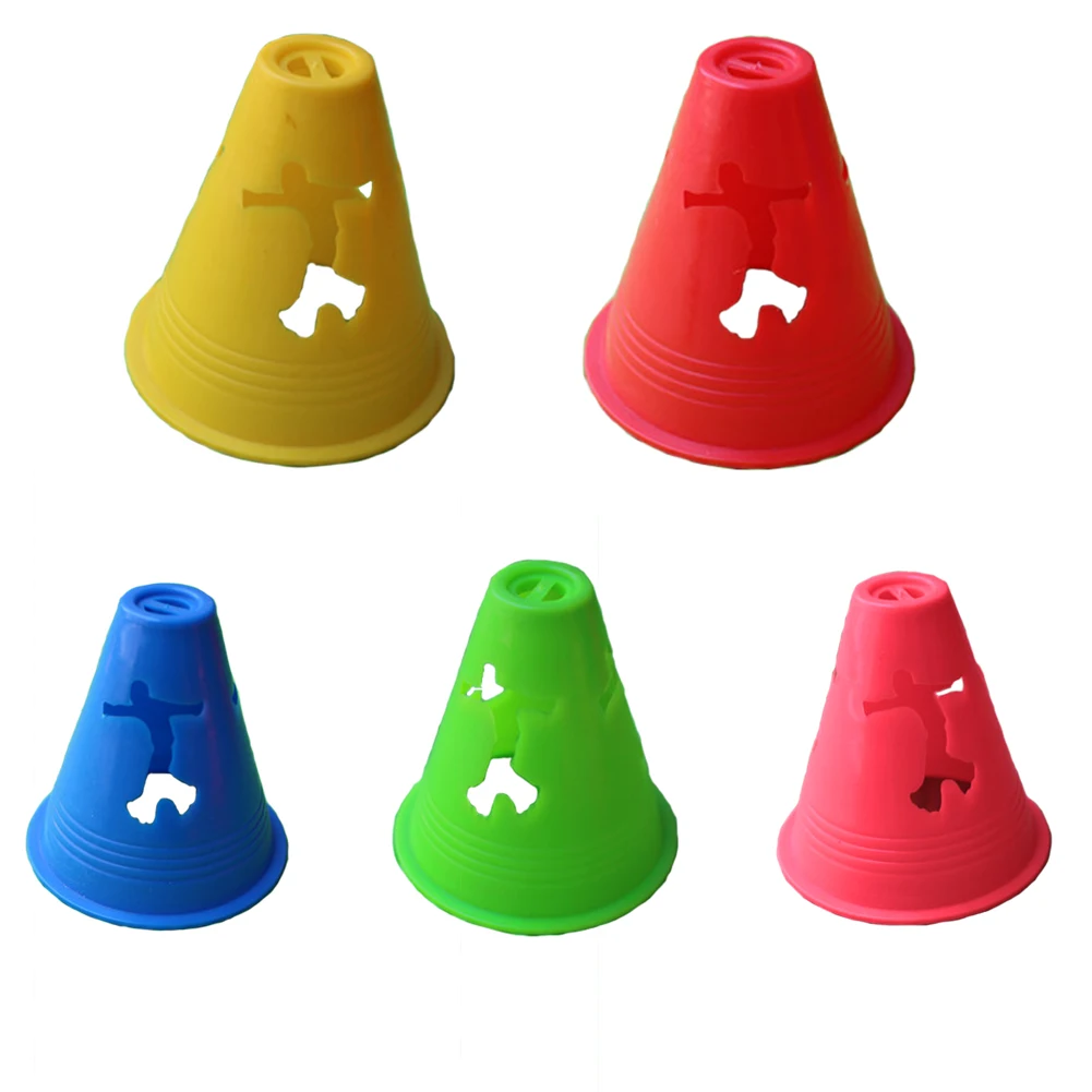 20pcs/pack Obstacle Practice Free Slalom Football Training Inline Equipment Cone Skate Pile Cup Marking Professional Rugby Speed
20pcs/pack Obstacle Practice Free Slalom Football Training Inline Equipment Cone Skate Pile Cup Marking Professional Rugby Speed
