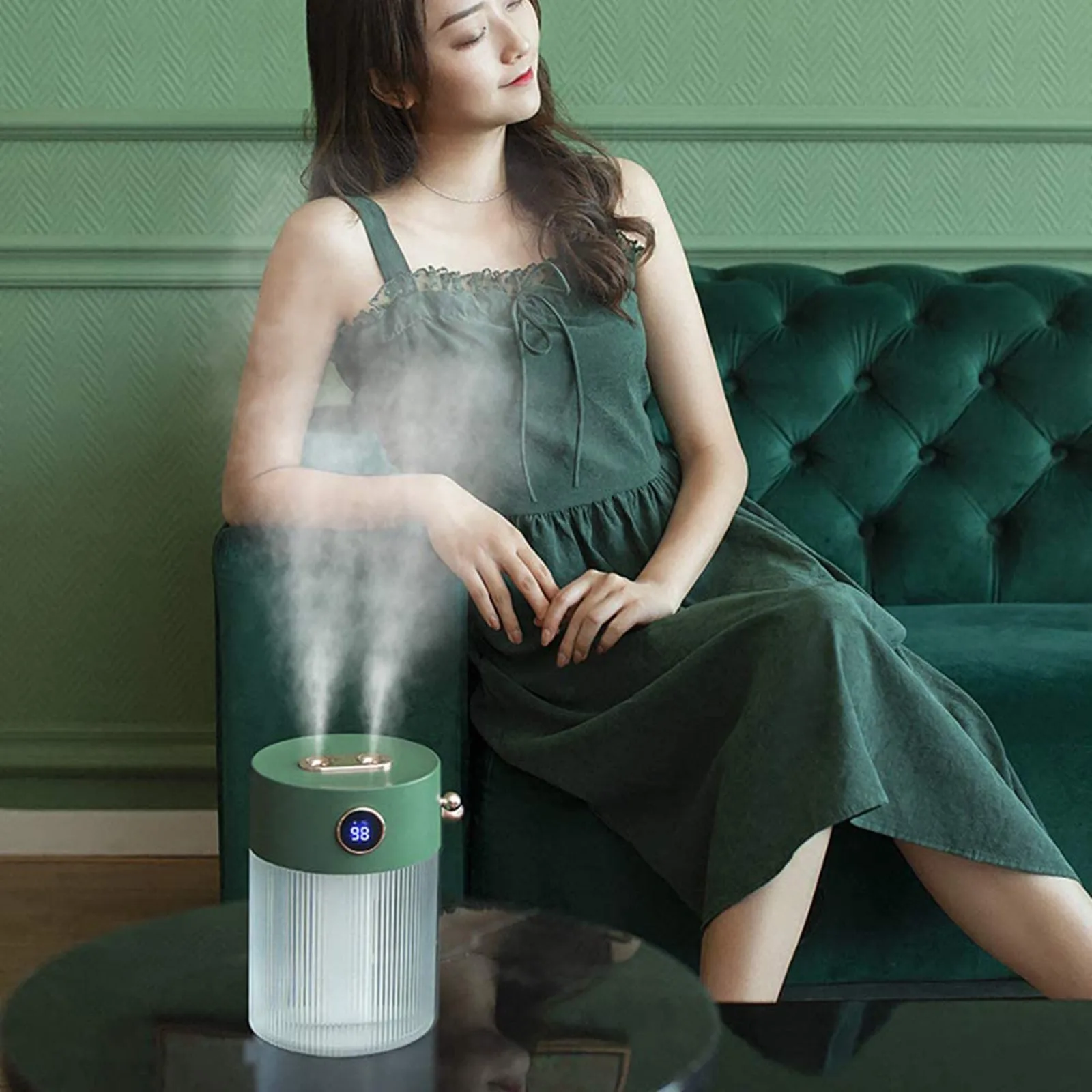 Double Spray Mouth Ultrasonic Humidifier Aroma Diffuser Mini Spray Air Desktop USB Humidifier with Soft Light Lighting
Double Spray Mouth Ultrasonic Humidifier Aroma Diffuser Mini Spray Air Desktop USB Humidifier with Soft Light Lighting