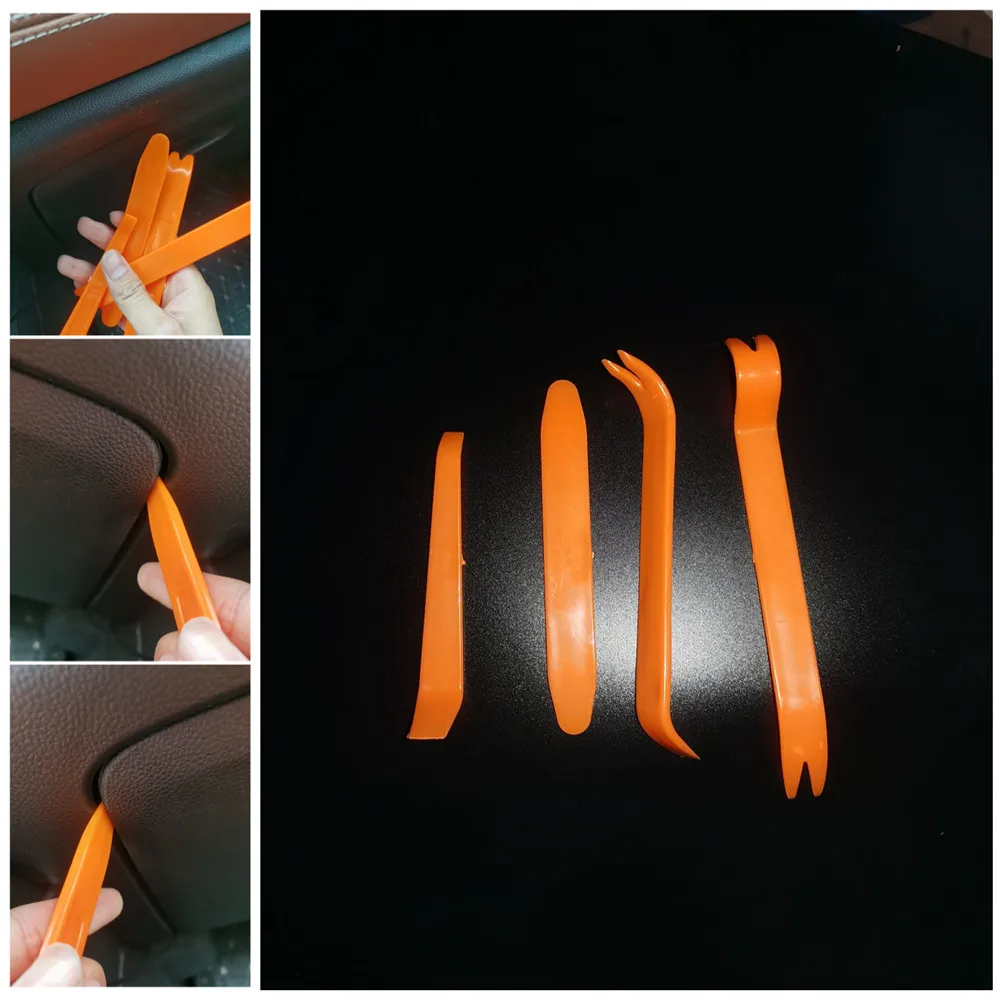 4Pcs Portable Auto Car Radio Panel Door Clip Panel Trim Dash Audio Removal Installer Pry Kit Repair Tool Hand Tool By PROSTORMER
4Pcs Portable Auto Car Radio Panel Door Clip Panel Trim Dash Audio Removal Installer Pry Kit Repair Tool Hand Tool By PROSTORMER