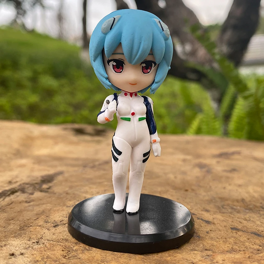 5 style Kawaii Evangelion PVC Q Version Figure Model Toys Cute Ikari Shinji Rei Asuka Misato Kaworu Room Decor Dolls Gift
5 style Kawaii Evangelion PVC Q Version Figure Model Toys Cute Ikari Shinji Rei Asuka Misato Kaworu Room Decor Dolls Gift