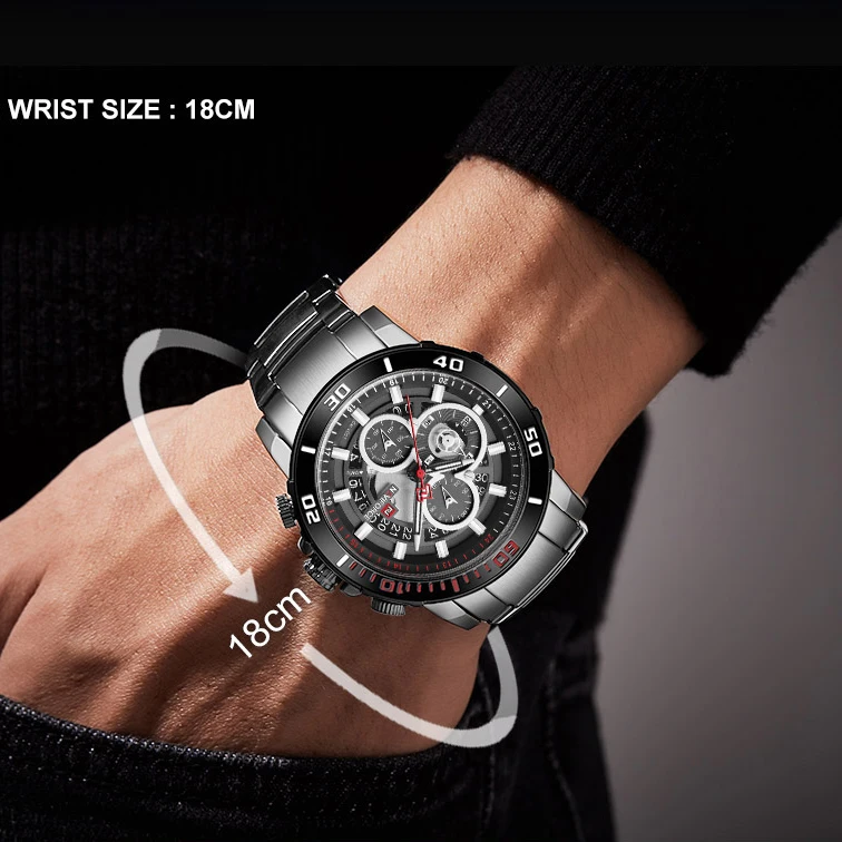 Men Watch NAVIFORCE Top Brand Fashion Casual Chronograph Quartz Wristwatches Mens Stainless Steel Watch Clock Relogio Masculino
Men Watch NAVIFORCE Top Brand Fashion Casual Chronograph Quartz Wristwatches Mens Stainless Steel Watch Clock Relogio Masculino
