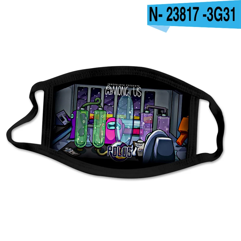 New Harajuku Fashion Cute 3D Among Us Hot Game Mask Hip Hop Cosplay 3D Print Washable Kid's Reusable Half Face Kpop Mask 
New Harajuku Fashion Cute 3D Among Us Hot Game Mask Hip Hop Cosplay 3D Print Washable Kid's Reusable Half Face Kpop Mask