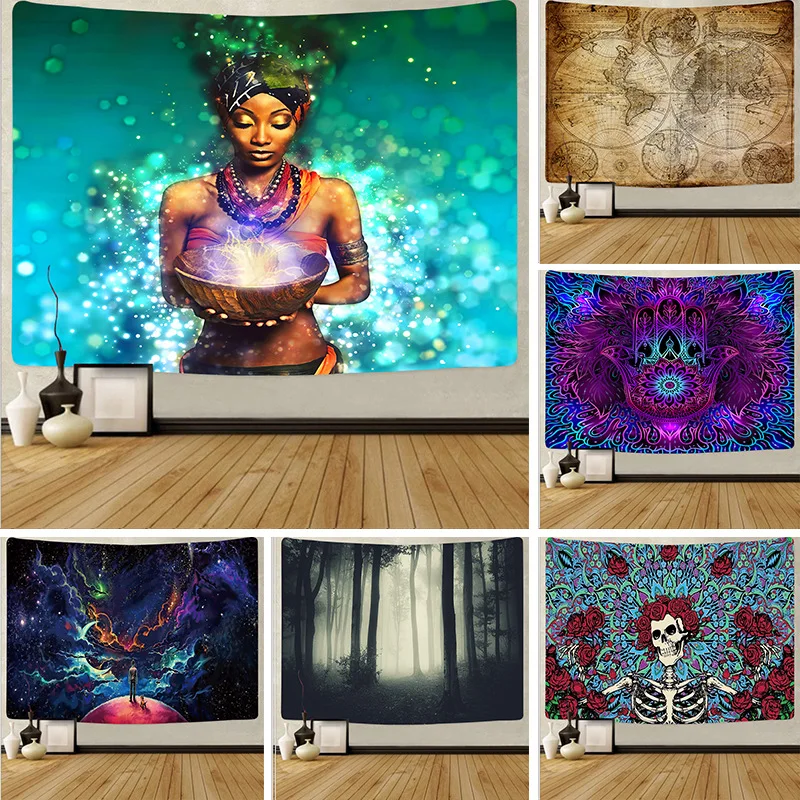 Character and landscape hanging cloth, bedroom bedside tapestry, home decoration background wall cloth, art cloth painting
Character and landscape hanging cloth, bedroom bedside tapestry, home decoration background wall cloth, art cloth painting