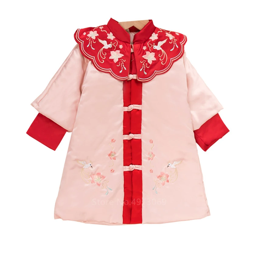 Girls Traditional Chinese Cheongsam Kids Noble Princess Oriental New Year Qipao Cotton Embroidery Festival Party Shawl Dress
Girls Traditional Chinese Cheongsam Kids Noble Princess Oriental New Year Qipao Cotton Embroidery Festival Party Shawl Dress