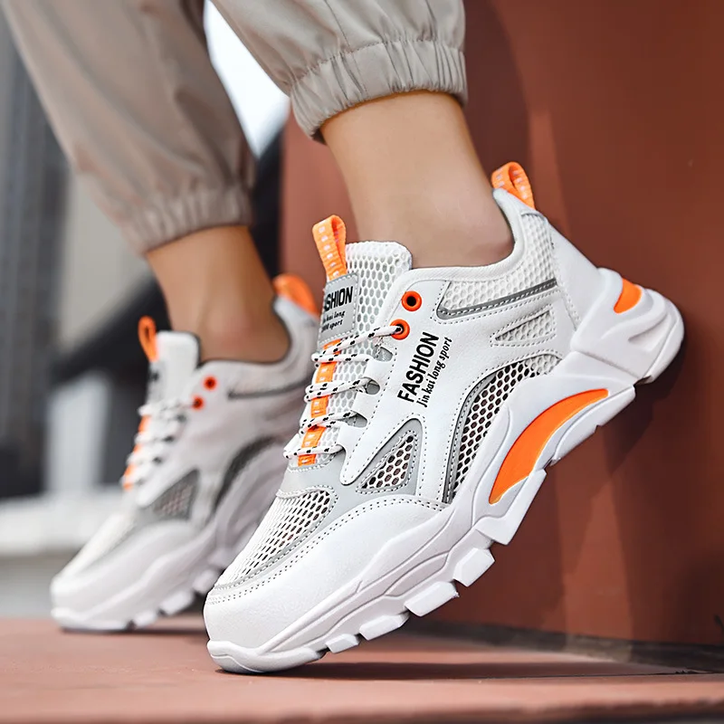 Summer Fashion hollow Men's casual sneakers breathable mesh soft durable sports running shoes in 2021 new trend men's shoes
Summer Fashion hollow Men's casual sneakers breathable mesh soft durable sports running shoes in 2021 new trend men's shoes