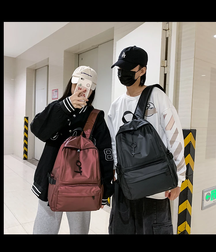 BB985 Casual all-match college style high school male college student schoolbag Korean fashion travel backpack
BB985 Casual all-match college style high school male college student schoolbag Korean fashion travel backpack