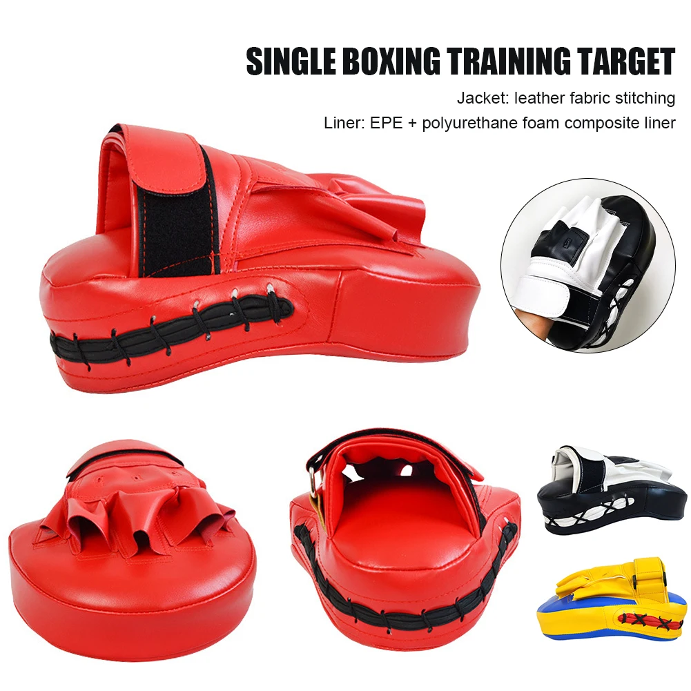 1Pcs Curved Punching Mitt Thickened Kickboxing Hand Target Boxing Pads Focus Punching Sanda Training Gloves for Adults Muay Thai
1Pcs Curved Punching Mitt Thickened Kickboxing Hand Target Boxing Pads Focus Punching Sanda Training Gloves for Adults Muay Thai