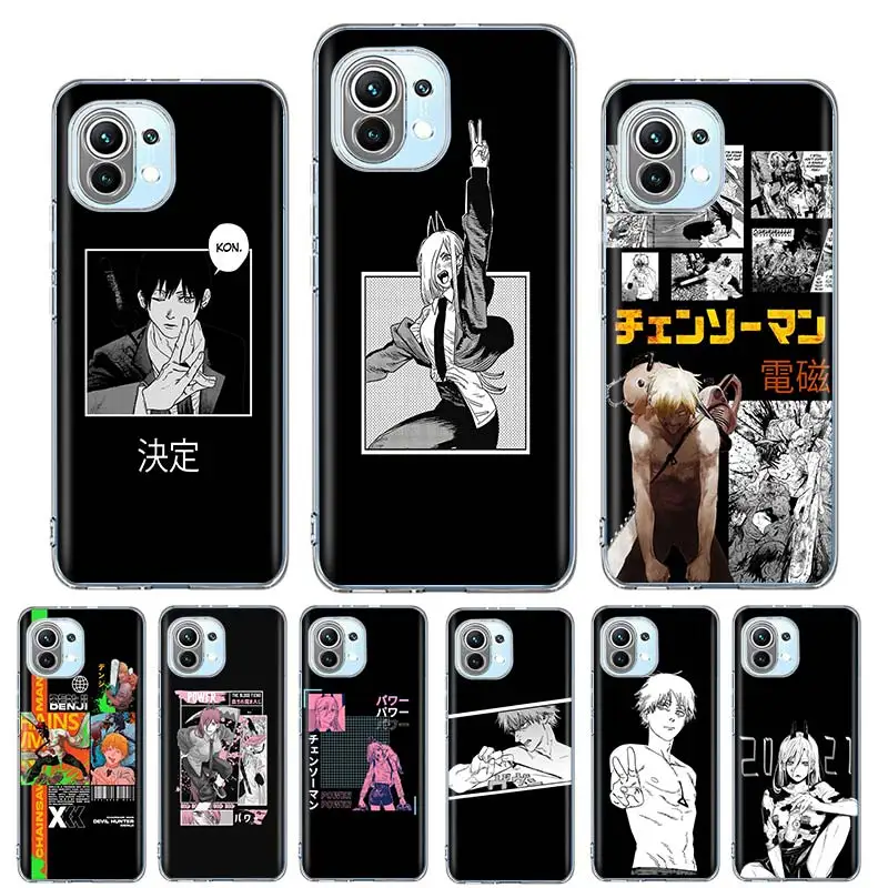 Chainsaw Man Manga Case Funda For Xiaomi Mi Note 10 Lite 11 Ultra 9T 10T Pro 10S Poco X3 NFC F2 F3 M2 A2 A3 Cover Coque
Chainsaw Man Manga Case Funda For Xiaomi Mi Note 10 Lite 11 Ultra 9T 10T Pro 10S Poco X3 NFC F2 F3 M2 A2 A3 Cover Coque