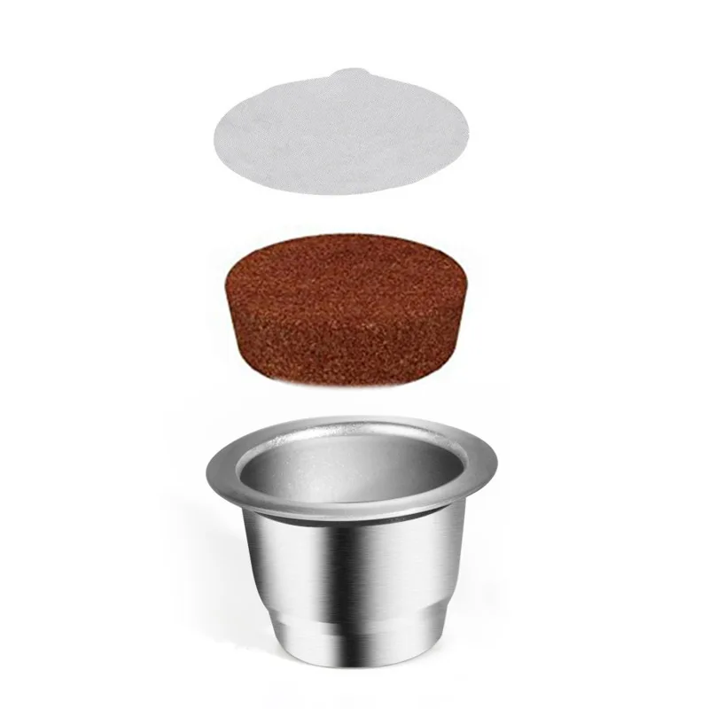 Reusable Coffee Capsule For Nespresso Stainless Steel Coffee Filters Espresso Coffee Crema Maker New Upgrade
Reusable Coffee Capsule For Nespresso Stainless Steel Coffee Filters Espresso Coffee Crema Maker New Upgrade
