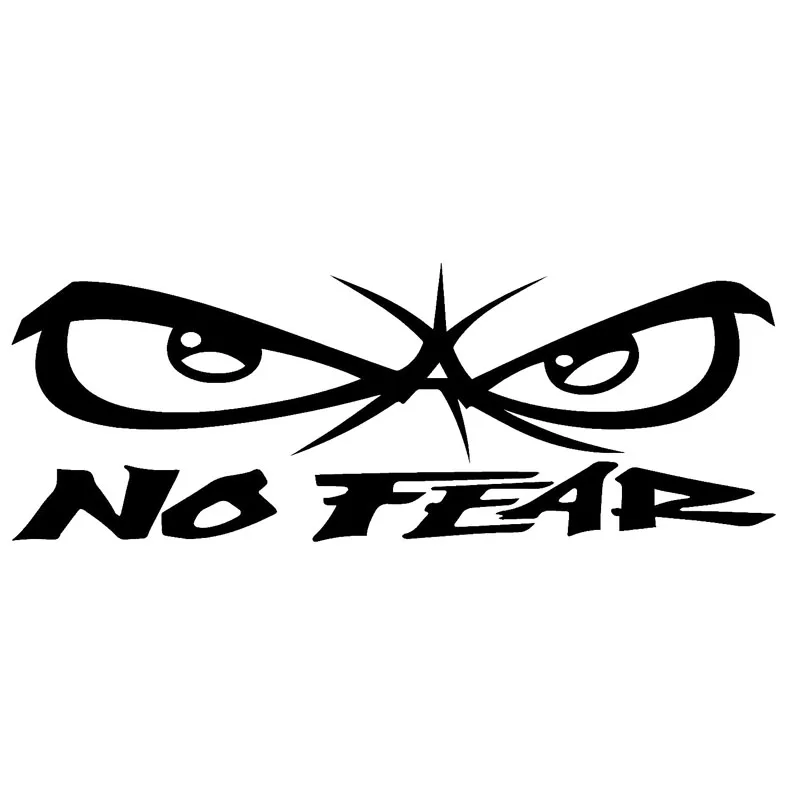 19*7CM NO FEAR Interesting Humour Car Sticker Motorcycle Helmet Vinyl Decal Car Styling
19*7CM NO FEAR Interesting Humour Car Sticker Motorcycle Helmet Vinyl Decal Car Styling