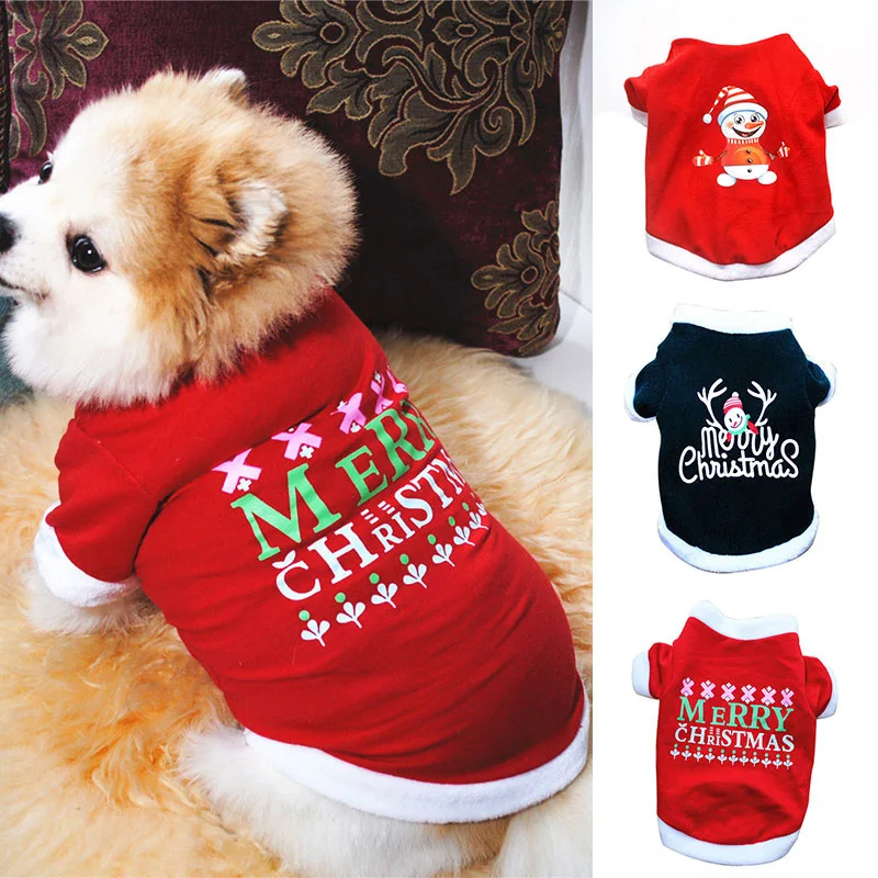 Christmas Dog Sweatshirt Clothes Dog Pet Xmas Costumes Winter Warm Coat Clothing Puppy Outfit Cute Santa Claus Dogs Sweatshirt
Christmas Dog Sweatshirt Clothes Dog Pet Xmas Costumes Winter Warm Coat Clothing Puppy Outfit Cute Santa Claus Dogs Sweatshirt