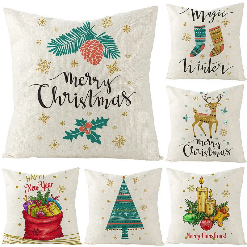 Christmas Cushion Cover Santa Claus Merry Christmas Decoration For Home Navidad 2021 Xmas Gift Christmas Ornaments New Year 2022
Christmas Cushion Cover Santa Claus Merry Christmas Decoration For Home Navidad 2021 Xmas Gift Christmas Ornaments New Year 2022