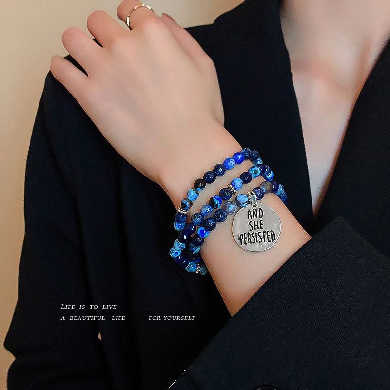 English round brand crystal bracelet autumn retro national temperament versatile Bracelet Design Bracelet
English round brand crystal bracelet autumn retro national temperament versatile Bracelet Design Bracelet
