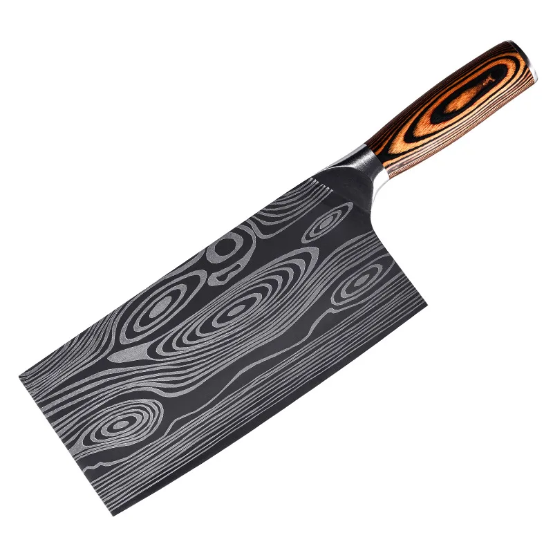 Kitchen Knives Stainless Steel Damascas Chopping Knife Sharp Slicing Knife Chopping Knife Meat Cleaver Knives Chef Knives