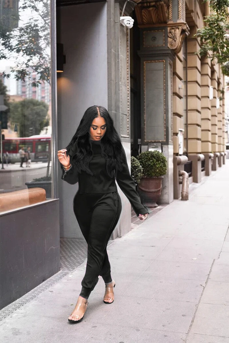2020 autumn and winter new European and American women's clothing Sexy fashion lovely Zipper Two piece suit Solid color optimal
2020 autumn and winter new European and American women's clothing Sexy fashion lovely Zipper Two piece suit Solid color optimal