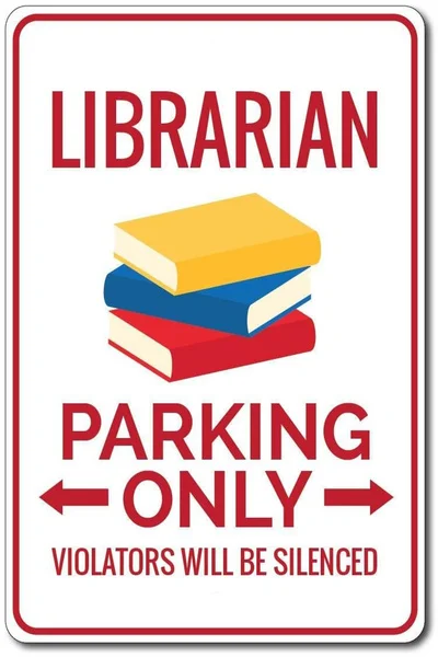 Librarian Parking Sign Librarian Gift for Librarian Sign Library Book Sign for Librarian Library Book Decor Tin Signs
Librarian Parking Sign Librarian Gift for Librarian Sign Library Book Sign for Librarian Library Book Decor Tin Signs