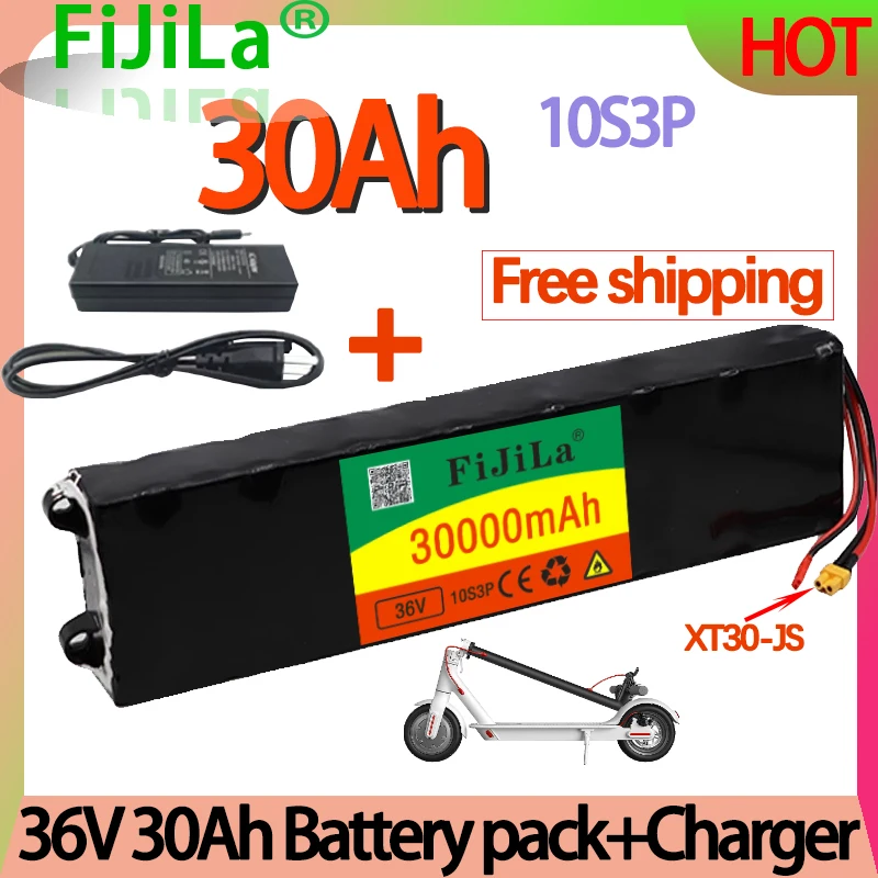 2021 New Original 36V 30Ah Scooter Battery Pack for Xiaomi Mijia 36V 30000mAh Battery pack Electric Scooter BMS + Charger
2021 New Original 36V 30Ah Scooter Battery Pack for Xiaomi Mijia 36V 30000mAh Battery pack Electric Scooter BMS + Charger