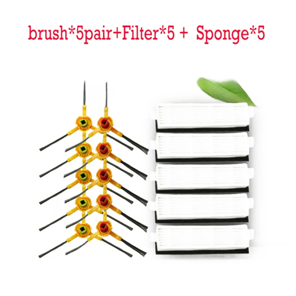 10x Side Brush + 5X Filters Kit For Slim DA60 Ecovacs Deebot Slim 2 Robot Vacuum Parts Household Cleaning Accessories
10x Side Brush + 5X Filters Kit For Slim DA60 Ecovacs Deebot Slim 2 Robot Vacuum Parts Household Cleaning Accessories