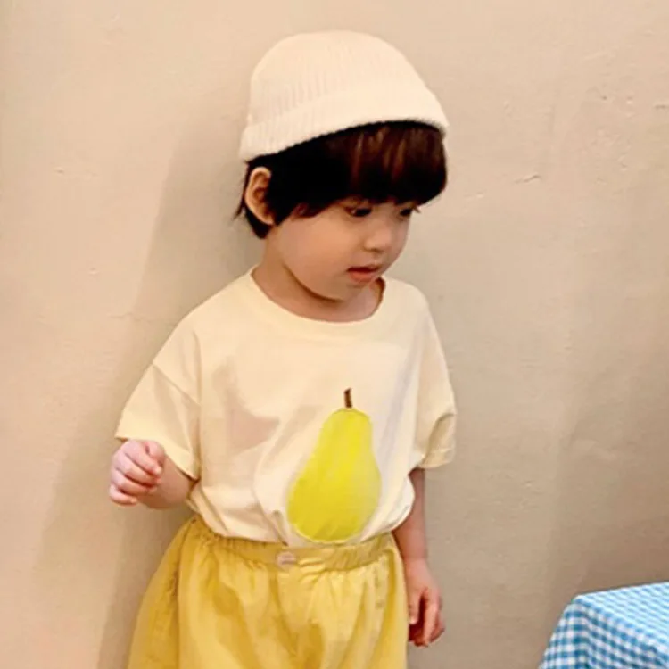 Summer children's clothing paste casual loose children's short sleeved baby T-shirts for boys and girls
Summer children's clothing paste casual loose children's short sleeved baby T-shirts for boys and girls