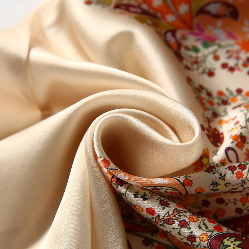 Spring Autumn Real Silk Women's Satin Shirt Elegant Turn-down Collar Long Sleeve Blouses Tops Office Lady Floral Print Blouse
Spring Autumn Real Silk Women's Satin Shirt Elegant Turn-down Collar Long Sleeve Blouses Tops Office Lady Floral Print Blouse