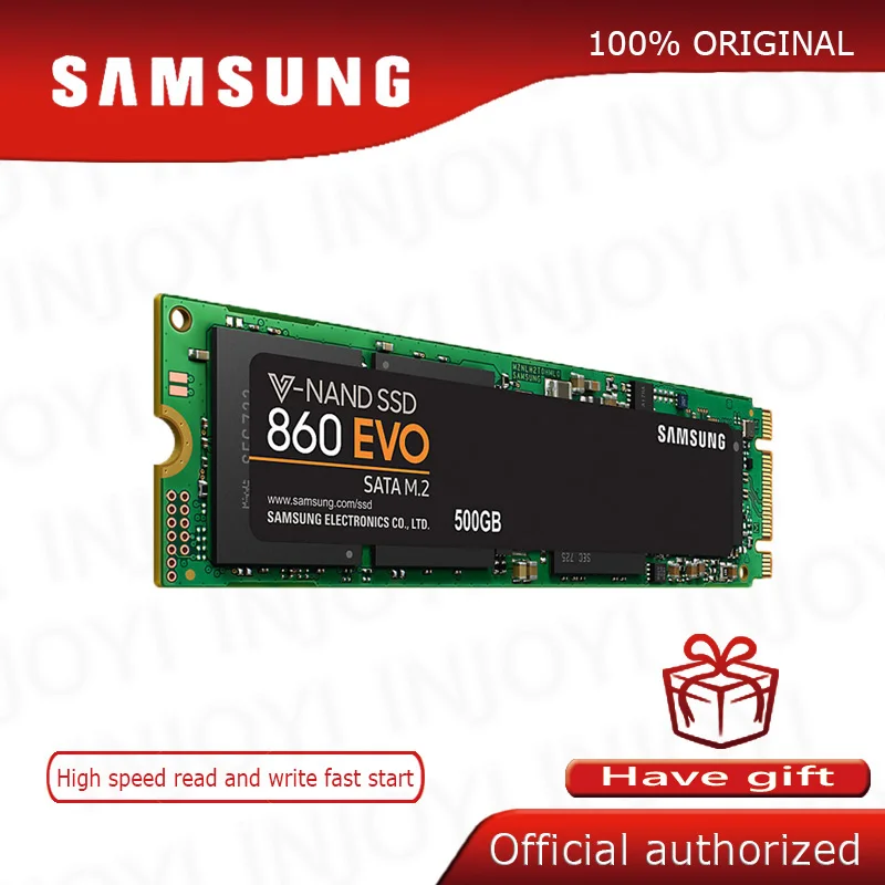 

Внутренний твердотельный накопитель SAMSUNG SSD 860 EVO M.2 2280 SATA 1 ТБ 500 Гб 250 Гб жесткий диск HDD M2 для ноутбука, настольного ПК TLC PCLe M.2