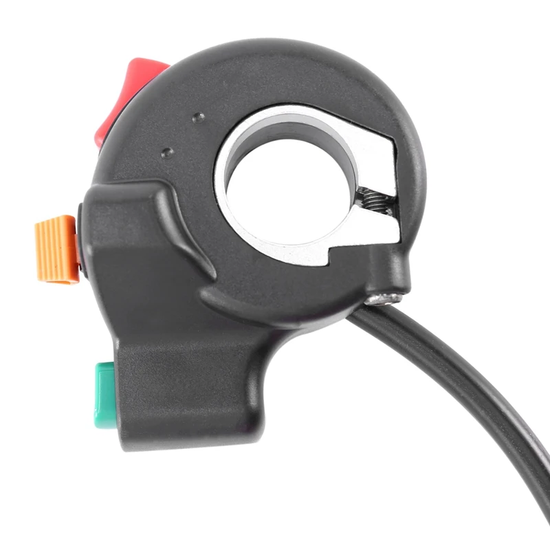 Novel-3 in 1 Switch Electric Bike Scooter Light Turn Signal Horn ON/OFF Button for 22.5mm Dia Handlebars
Novel-3 in 1 Switch Electric Bike Scooter Light Turn Signal Horn ON/OFF Button for 22.5mm Dia Handlebars